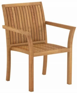 Royal Botania Садовый стул из тика с подлокотниками
