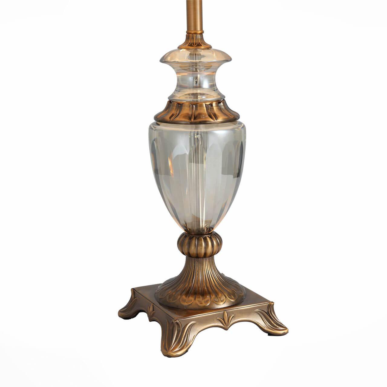 Лампа настольная с абажуром 58х40 см бежевая Assenza SL966.304.01 ST LUCE КЛАССИЧЕСКИЕ 00-3889152 Бежевый;бронза;прозрачный  - Вид №1