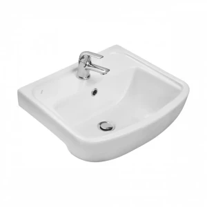 91607876 Раковина Santek Пилот 1.WH50.1.754 50см цвет белый STLM-1479614