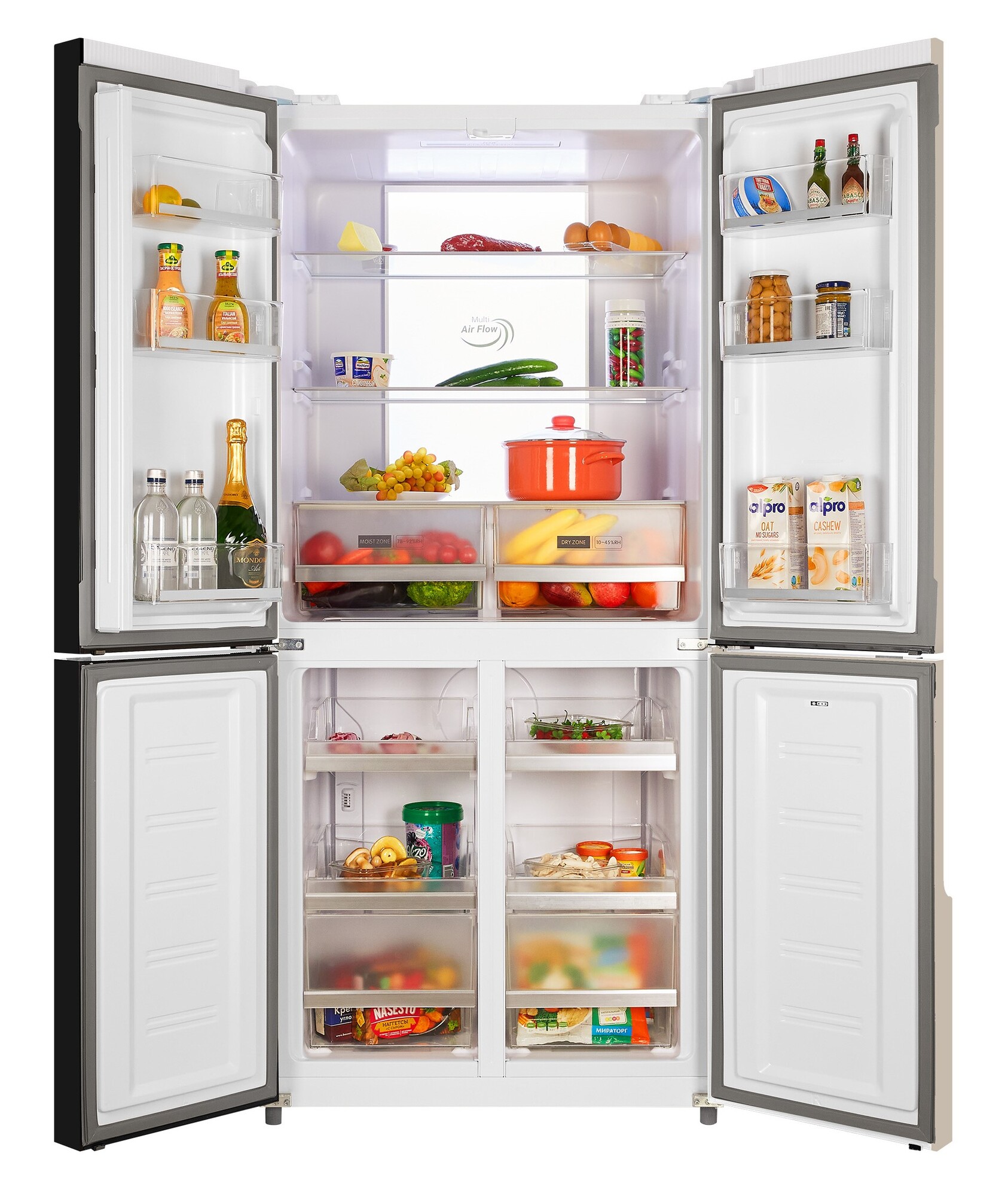 9069198 Холодильник многодверный   Nordfrost RFQ 510 NFYm бежевый STDN-0081649 - Вид №1