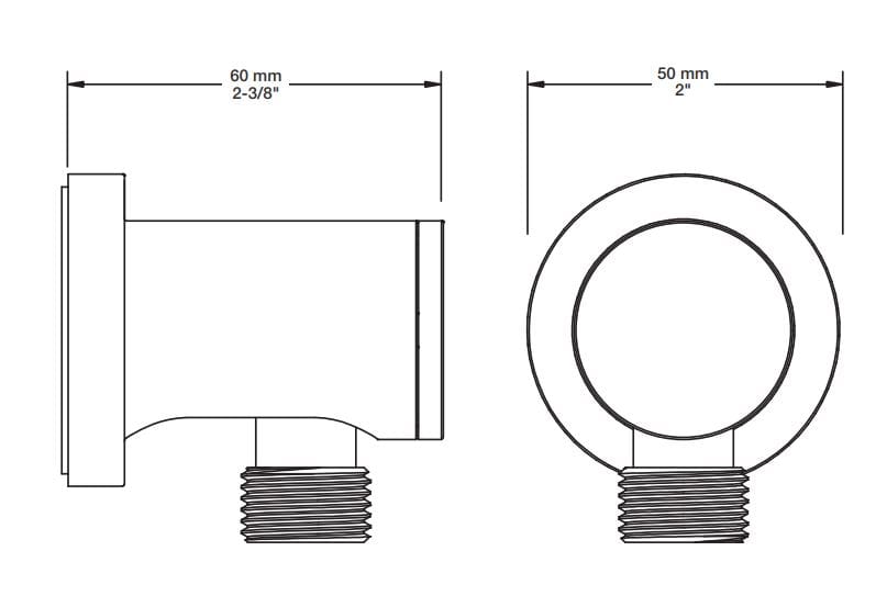 Набор для душа с ручным душем BARIL Zip B66 ARCH-00029499 - Вид №4