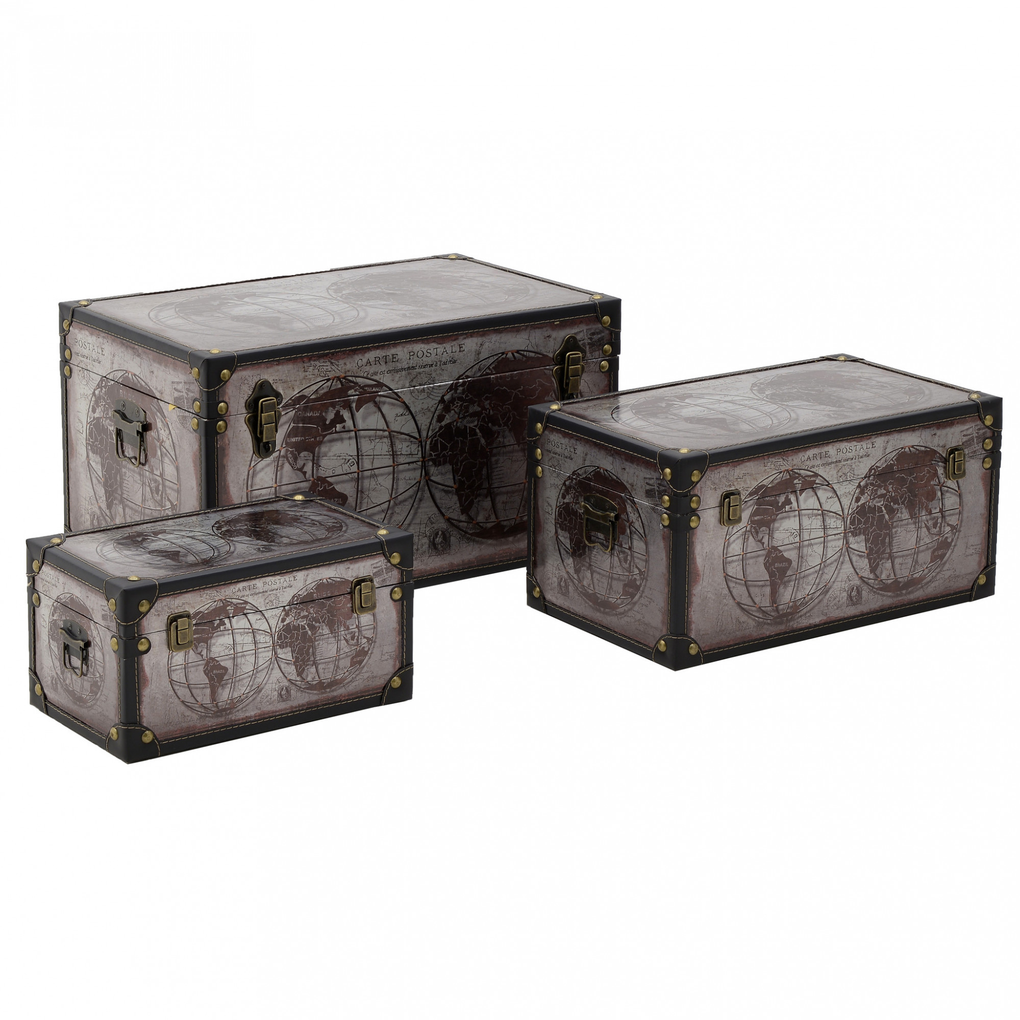 3870899.0005 Сундук, набор 3шт - 59X36X32 / 50Х32Х28 / 41Х27Х24 TO4ROOMS 