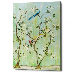 75080003 Картина «Шинуазри», версия 4 (холст, галерейная натяжка) Object Desire