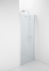 59780082 Решение IFO Space для ниши SPVF, белые лакированные профили, матовое стекло с профилем ручки, ниша SPVF 1200