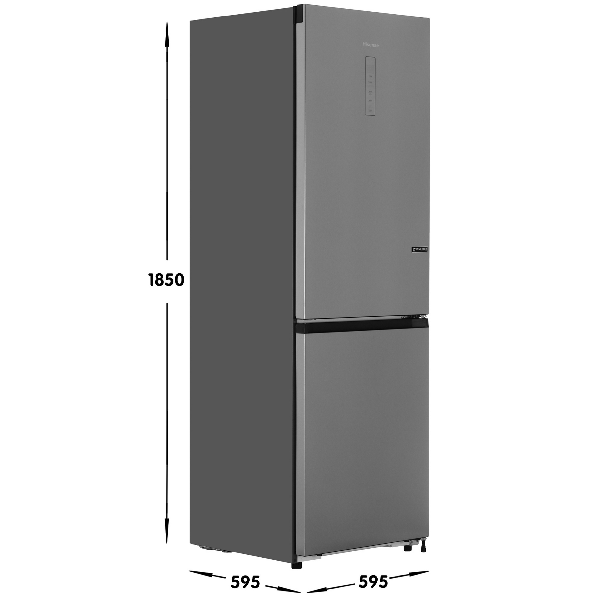 9199741 Холодильник с морозильником   Hisense RB3K330SAC1 серебристый STDN-0021209 - Вид №6