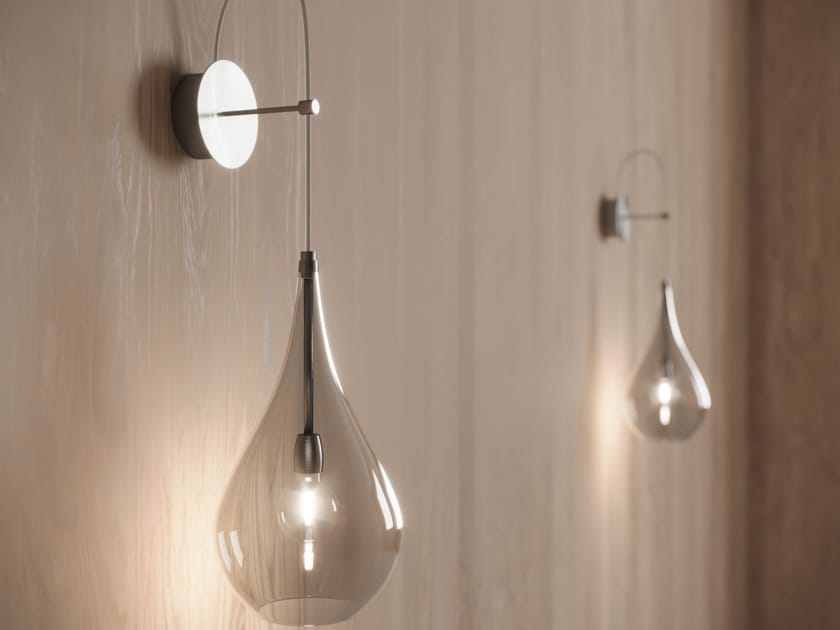 Настенный светильник из дутого стекла Cangini & Tucci Tear ARCH-00032060