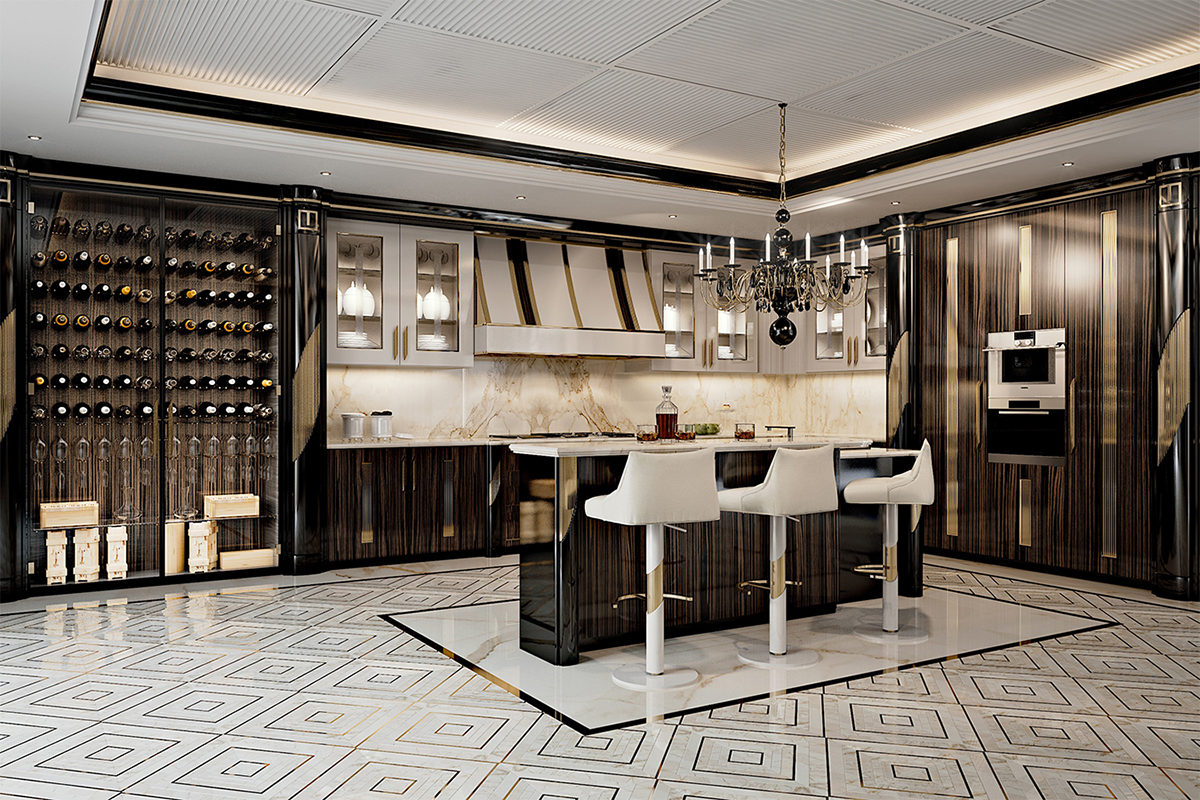 Кухня  TESSAROLO GLAMOUR Deco - Вид №3