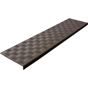 90561586 Накладка на ступень (Проступь) Удлиненная Елочная 1200x300x30 мм - Бежевый STLM-1443173