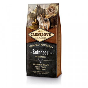 ПР0039866 Корм для собак Carnilove беззерновой, северный олень сух. 12кг Brit