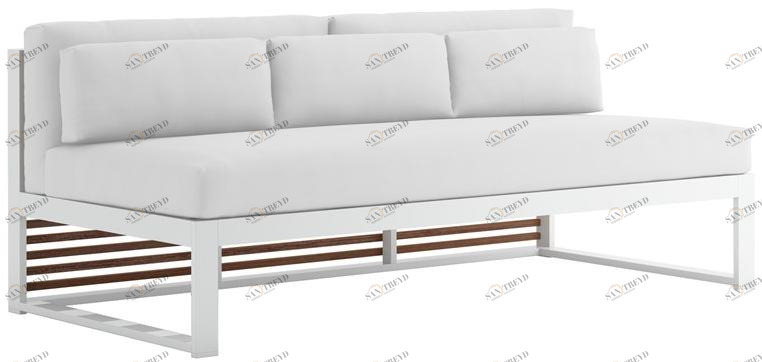 GANDIABLASCO Модульный садовый диван Dna teak sun-id-1491912