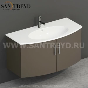 MDMA10Y161 Тумба с двумя створками 98 см коричневая Globo 4ALL Италия