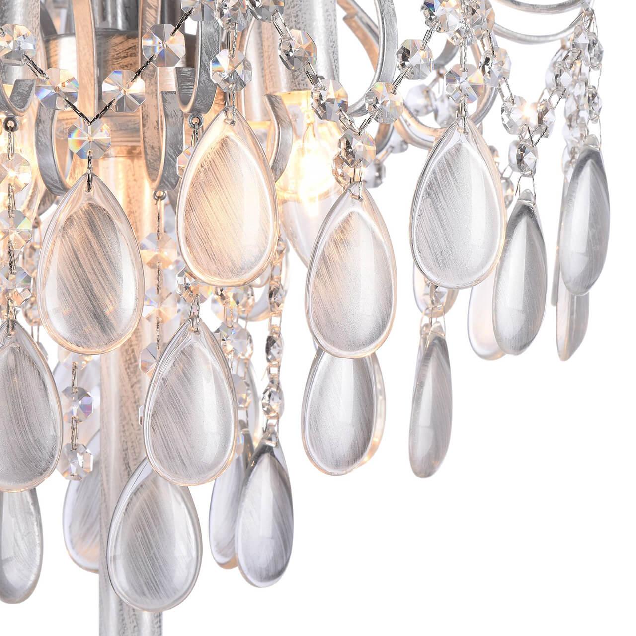 Торшер Freya Chabrol FR2302FL-04S FREYA ЭЛИТНЫЕ 180733 Прозрачный;хром  - Вид №1