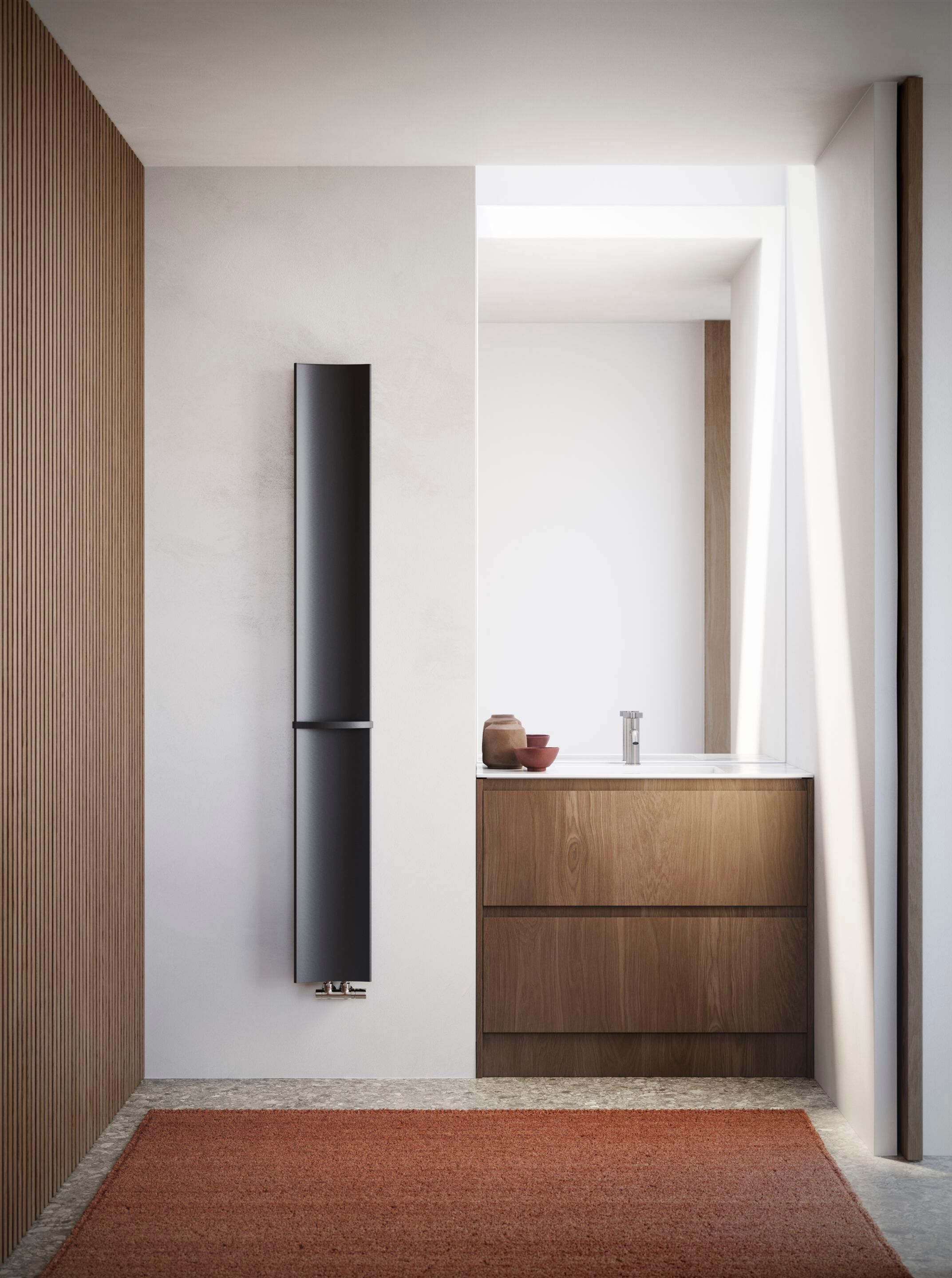 Алюминиевый модульный вертикальный полотенцесушитель Caleido ARCH-00074455 - Вид №3