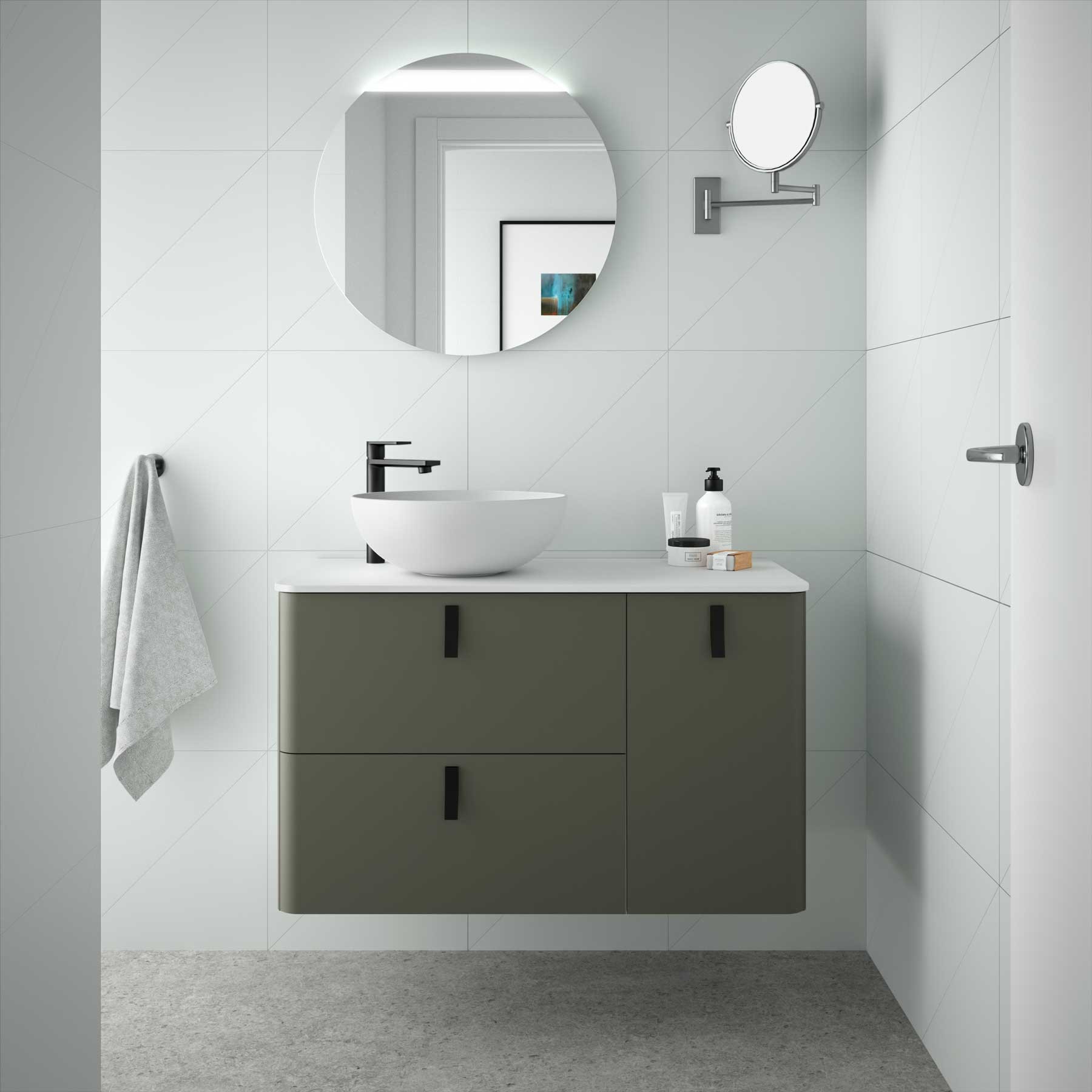 24631 SALGAR Мебель для умывальника UNIIQ 1200 правая CASTAÑO Кастаньо 