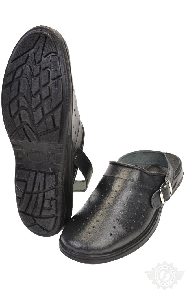 60960 Туфли Сабо "Шарм" мужские темные  Медицинская обувь размер 44 Спецодежда 