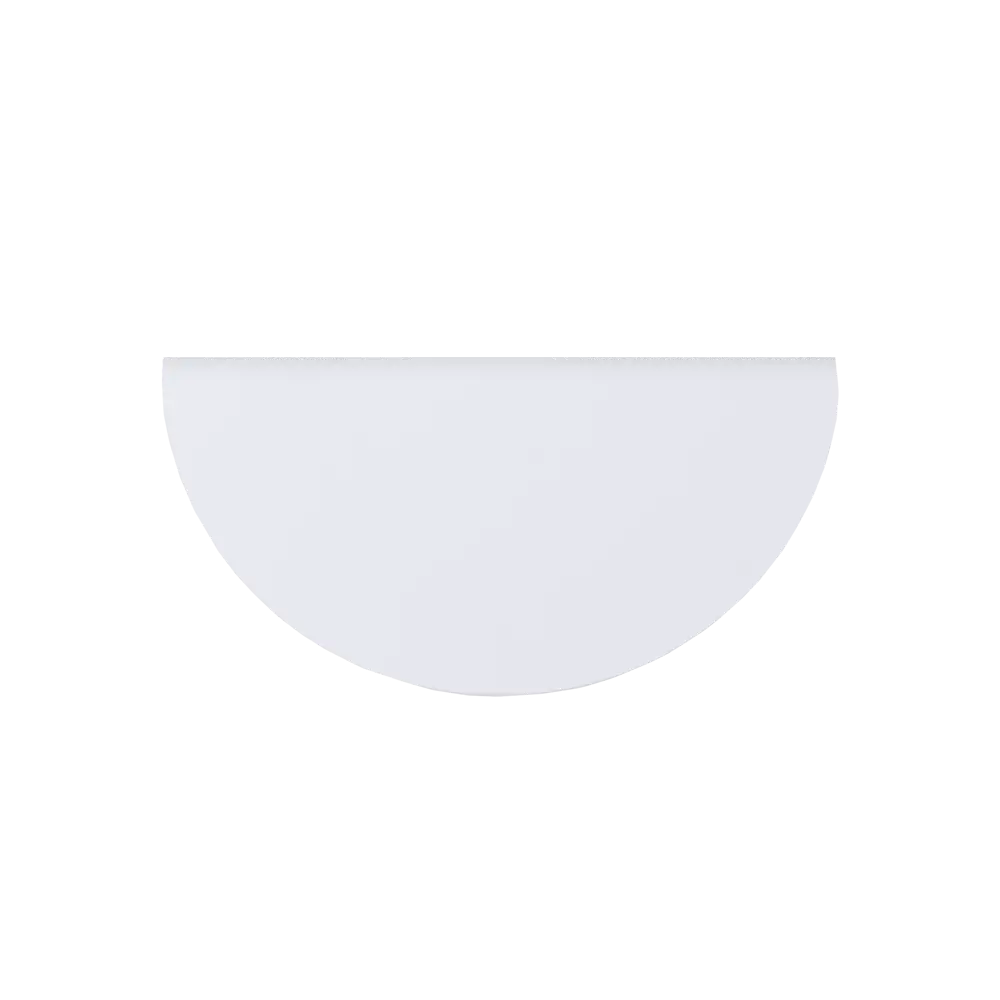 INSPIRE Ручка-полукруг для мебели белая алюминиевая 87948309 STLM-1009192 - Вид №1