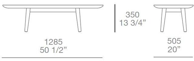 Poliform Низкий мраморный журнальный столик Mad sun-id-1493506 - Вид №4