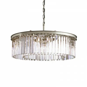 Подвесной светильник Odeon 10B chrome/clear от Delight Collection KR0387P-10B/clear DELIGHT ДИЗАЙНЕРСКИЕ 243747 Прозрачный;хром