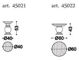 OPERA CONTEMPORARY Круглый деревянный журнальный столик sun-id-1356436 - Вид №7
