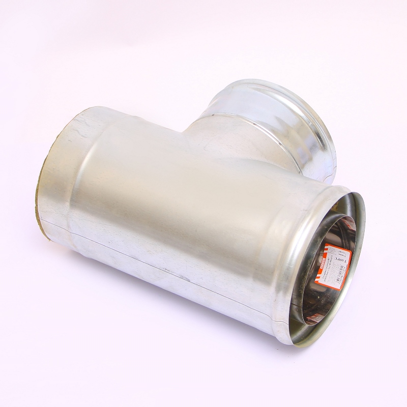 Сэндвич-тройник 90" Ferrum Ф150х210 оцинкованная сталь (430/0,5мм) FD11150T4FC - Вид №3