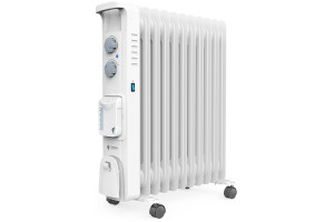 15734035 Масляный электрический радиатор, 11 секций TOR 51.2211 BTX Timberk Blanco Aqua, BTX