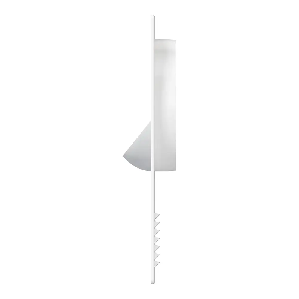 Вентиляционная решетка с фланцем Fonet 180x250 мм пластик цвет белый STLM-2142407 - Вид №2