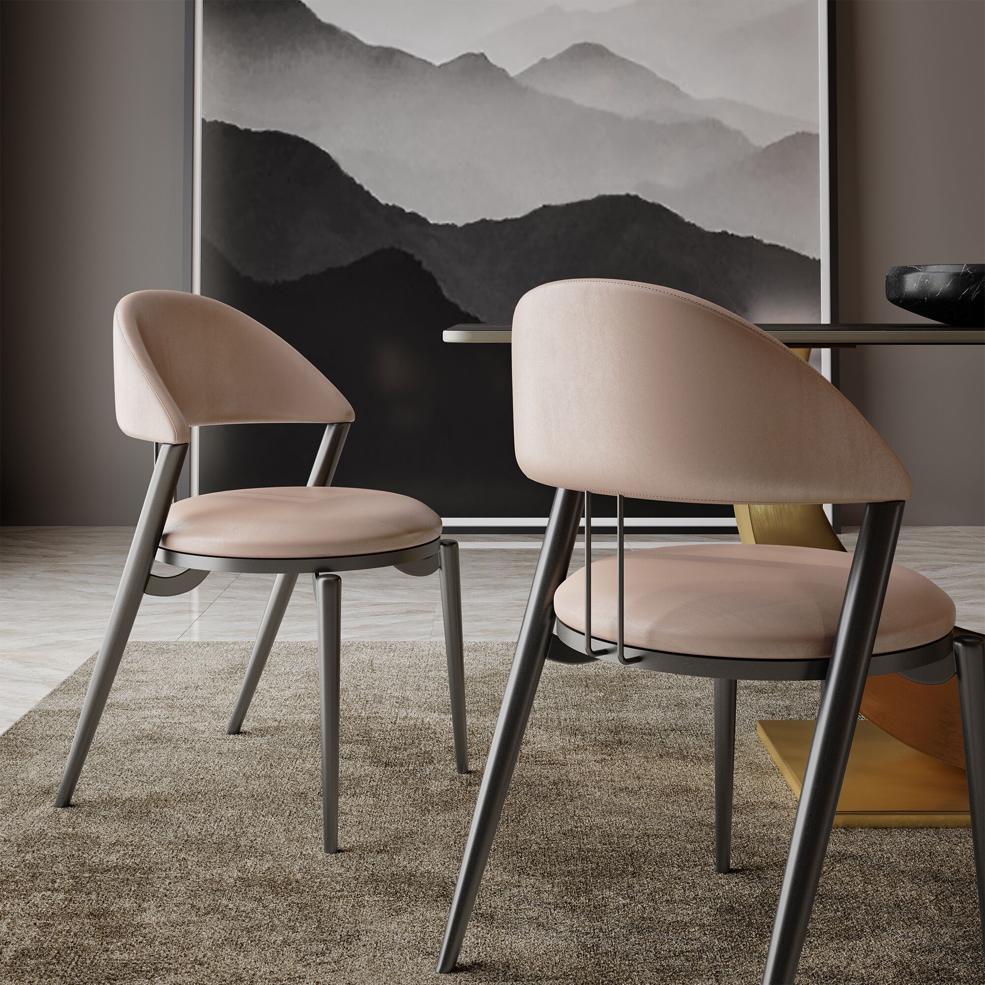 Стул из искусственной кожи GIULIA GRILLO IL RICORDO ARCH-00139457 - Вид №12