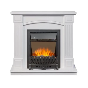 Каминокомплект Royal Flame Boston STD Aspen Black 1.5 кВт цвет белый