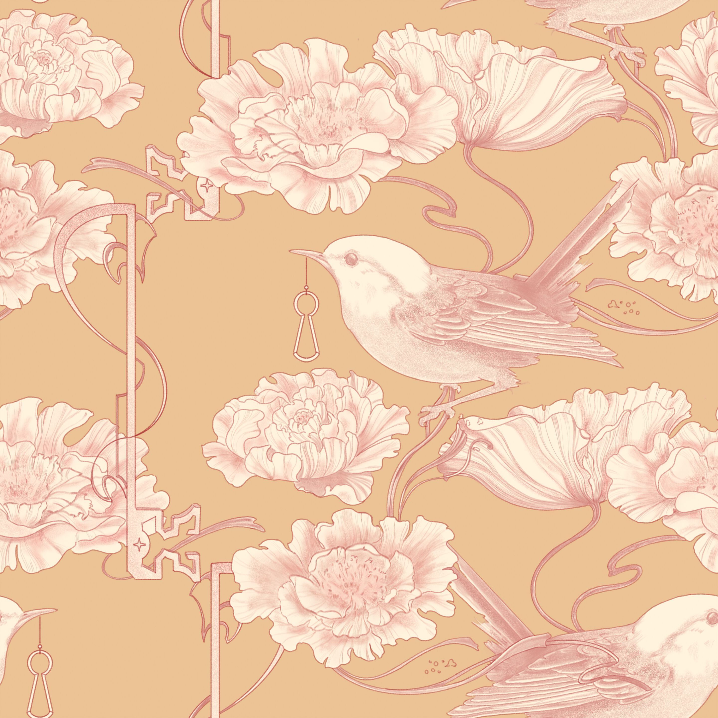 Обои с рисунком для детей Inkiostro Bianco Inkids ARCH-00110071 - Вид №1