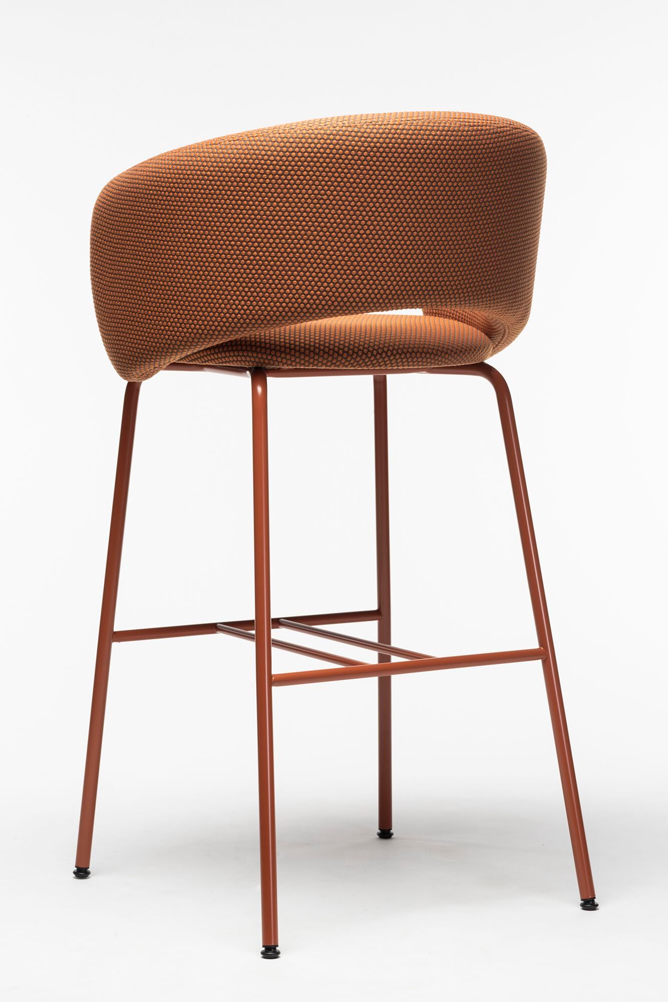 Тканевый стул с подлокотниками и спинкой CHAIRS & MORE Bel ARCH-00065704 - Вид №10