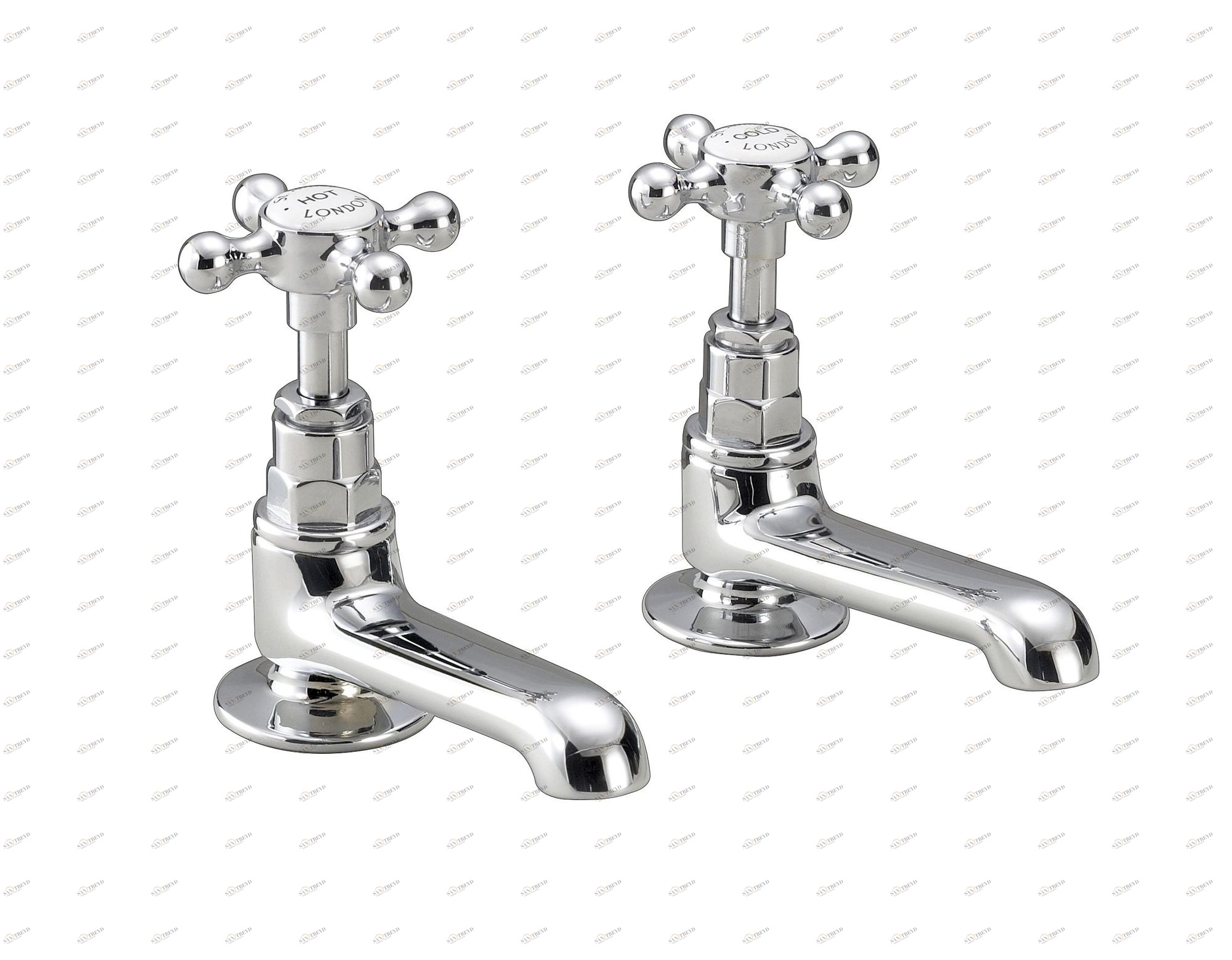 Traditional bathrooms Заливные клапаны для раковины LONDON Tb150.614.nk