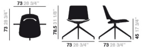 arper Стул на эстакаде Palm sun-id-1351314 - Вид №5