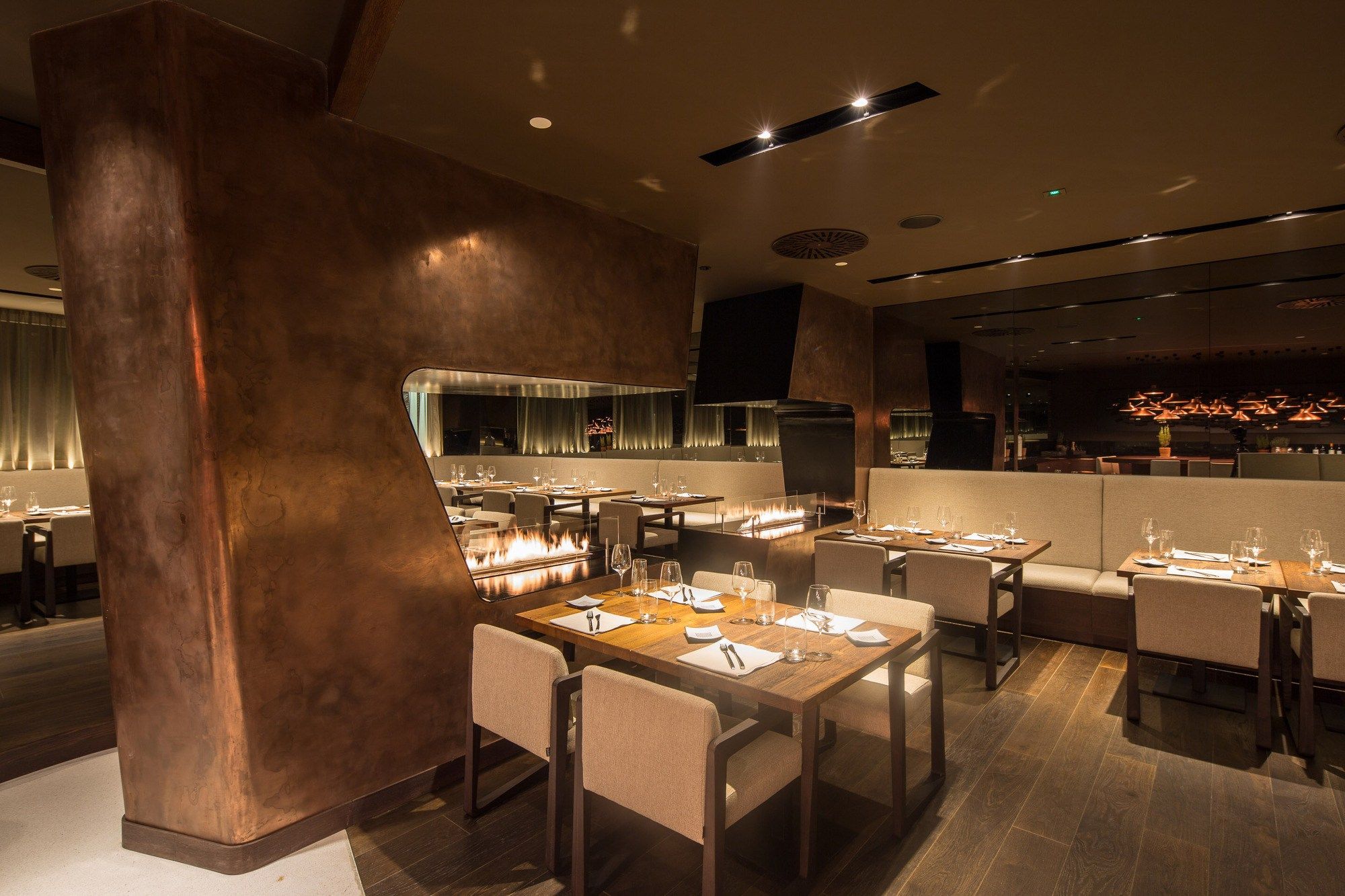 Встроенный камин, Управляемый Wi - Fi и дистанционным управлением Planika Architects line ARCH-00032988 - Вид №17