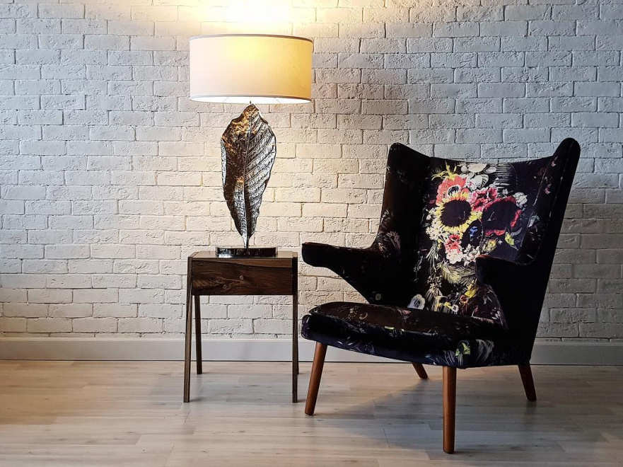 Кресло Flower синее ICON DESIGNE ДИЗАЙНЕРСКИЕ, ALI GULEC 096805 Черный  - Вид №6