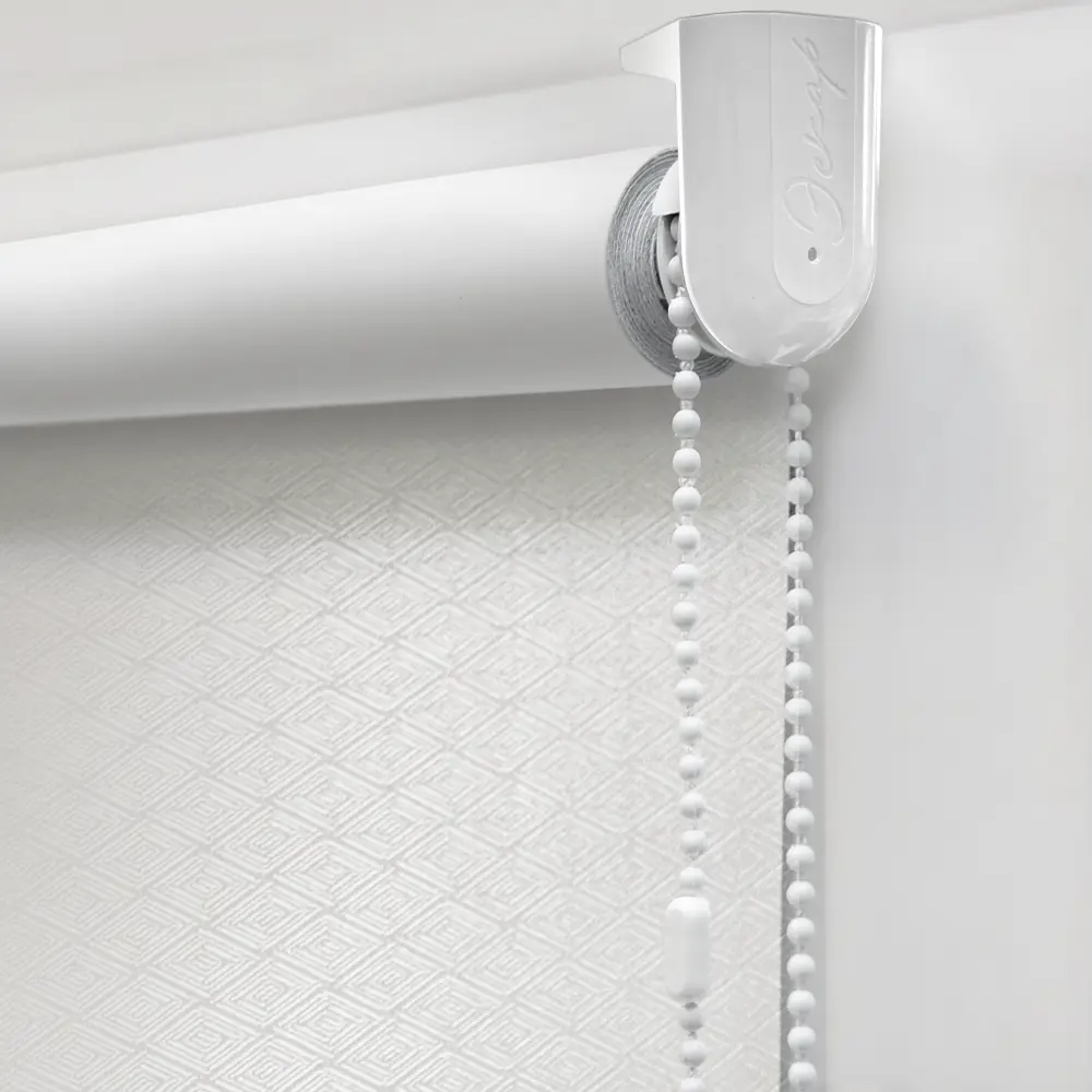 Штора рулонная блэкаут Ромб 180x175 см белая ЭСКАР STLM-2179155 - Вид №2