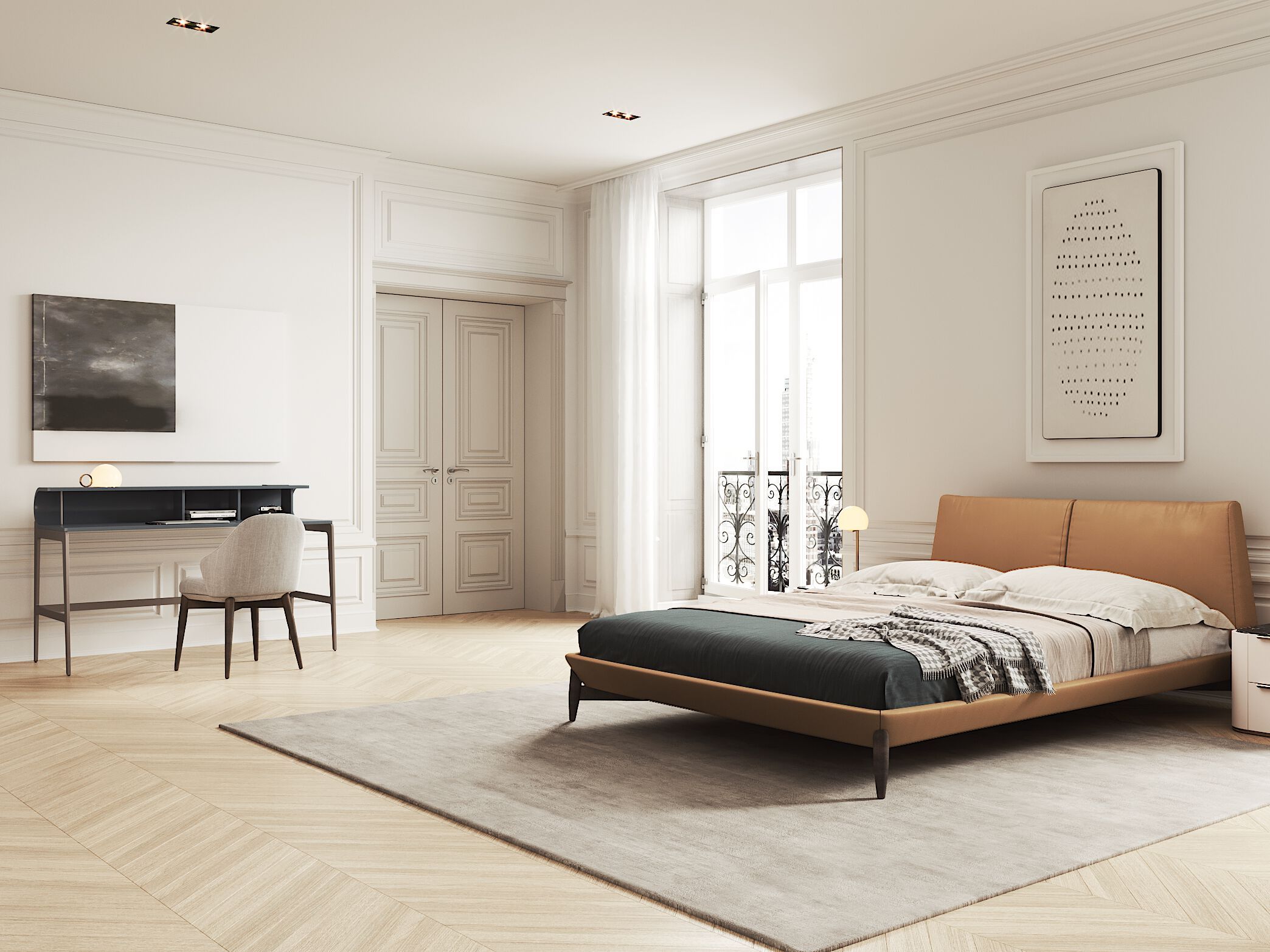 Деревянный письменный стол PRADDY Natur ARCH-00122227 - Вид №4