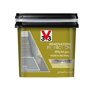 98294520 Краска для пола и лестниц V33 RENOVATION PERFECTION 119716 0.75 л, лофт STLM-1380146