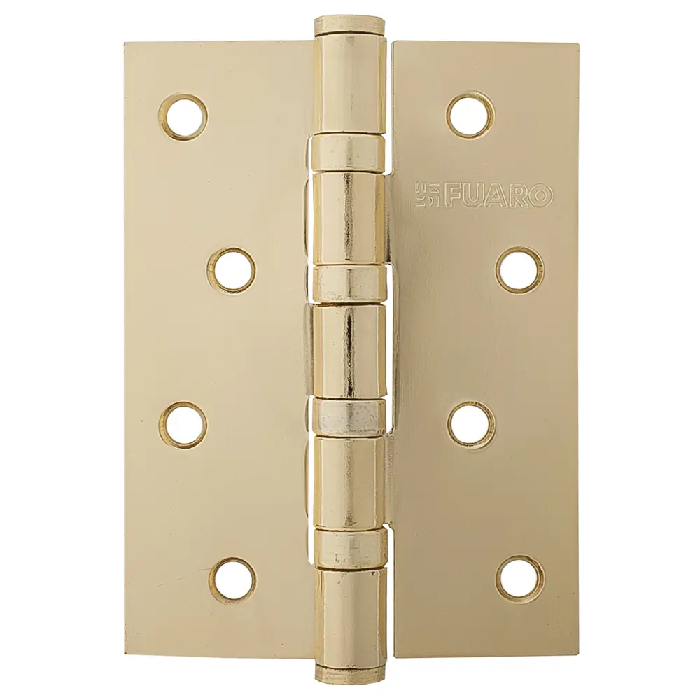 13965143 Петля универсальная Fuaro 4BB 100x75x2.5 мм сталь цвет латунь STLM-0004061 