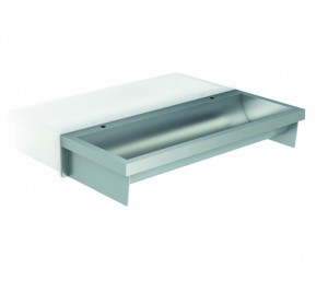 GW08 33 04 01 Подвесная раковина настенная прямоугольная Genwec  белая