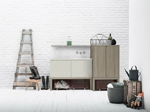 Birex Шкаф для белья с распашными дверцами Acqua e sapone