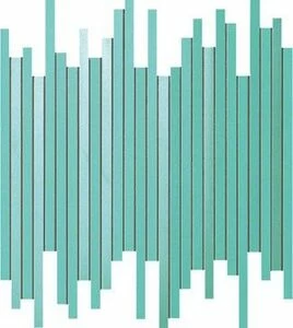 Мозаика 9DLT Dwell Turquoise Mosaico L 30,5X26