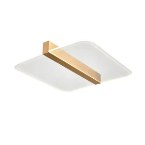 98276030 Светильник потолочный светодиодный Vele Luce VL7224L21 8 м² нейтральный белый цвет золото STLM-0912481