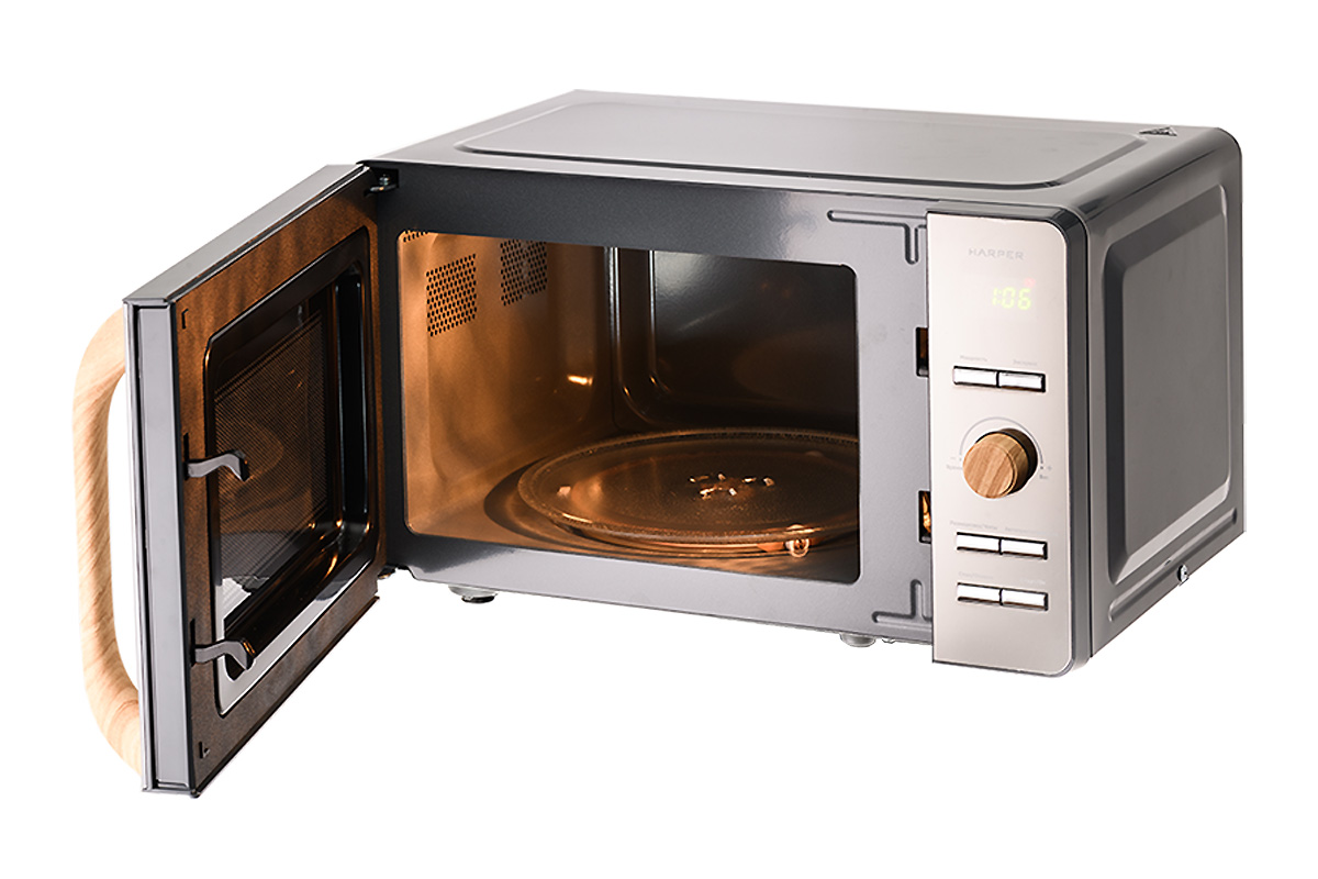 9936790 Микроволновая печь HARPER HMW-20ST03 серый STDN-0103749 - Вид №3