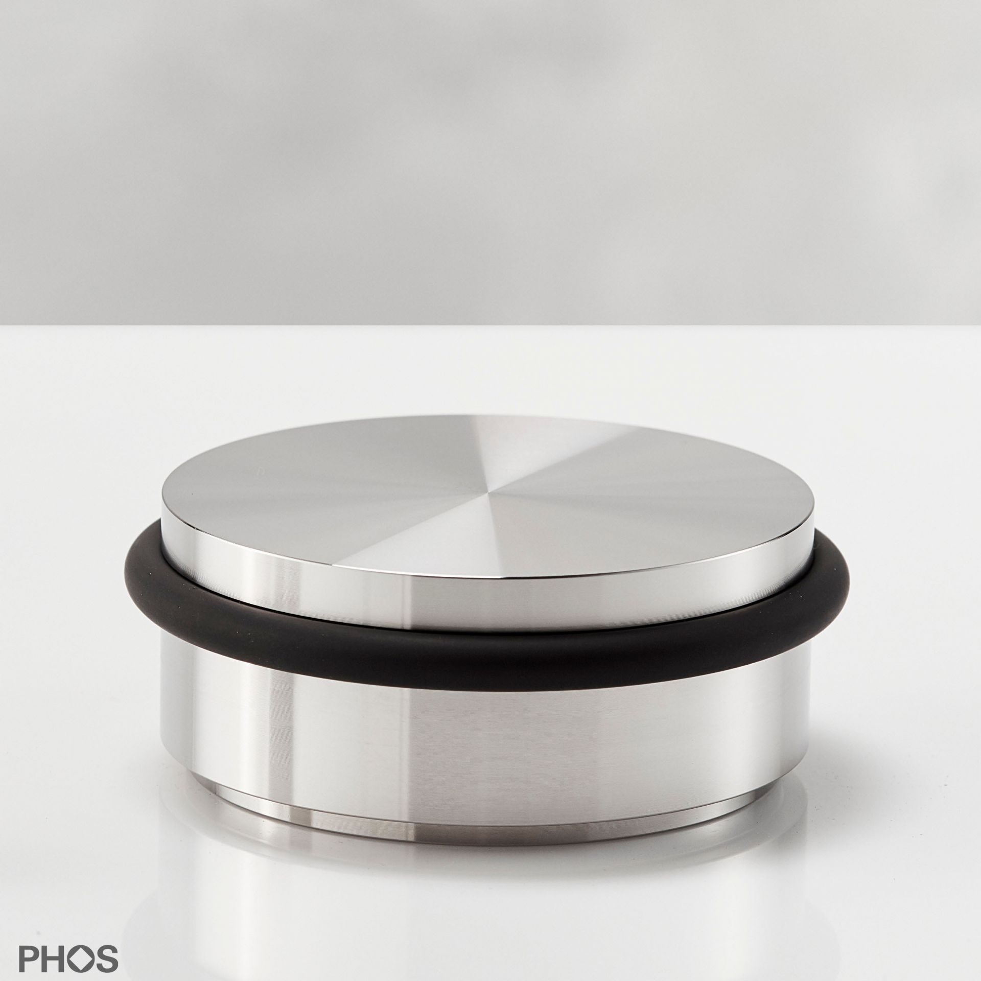 TSB70-30V Дверной стопор нижний, привинченный, ø70 мм, высота 3 см. PHOS  - Вид №1