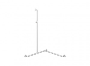 900.35.303XA Поручень для душа с выдвижным держателем для душа HEWI Greifen