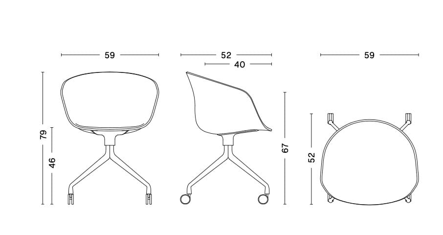 Стул из полипропилена Hay About a Chair ARCH-00022892 - Вид №2