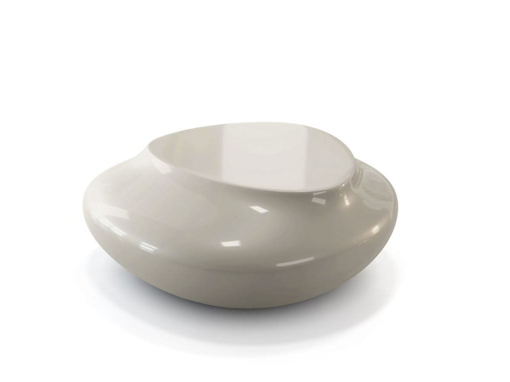 Журнальный столик из полиэфирной смолы и стекловолокна ROCHE BOBOIS CUTE CUT ARCH-00004595 - Вид №1