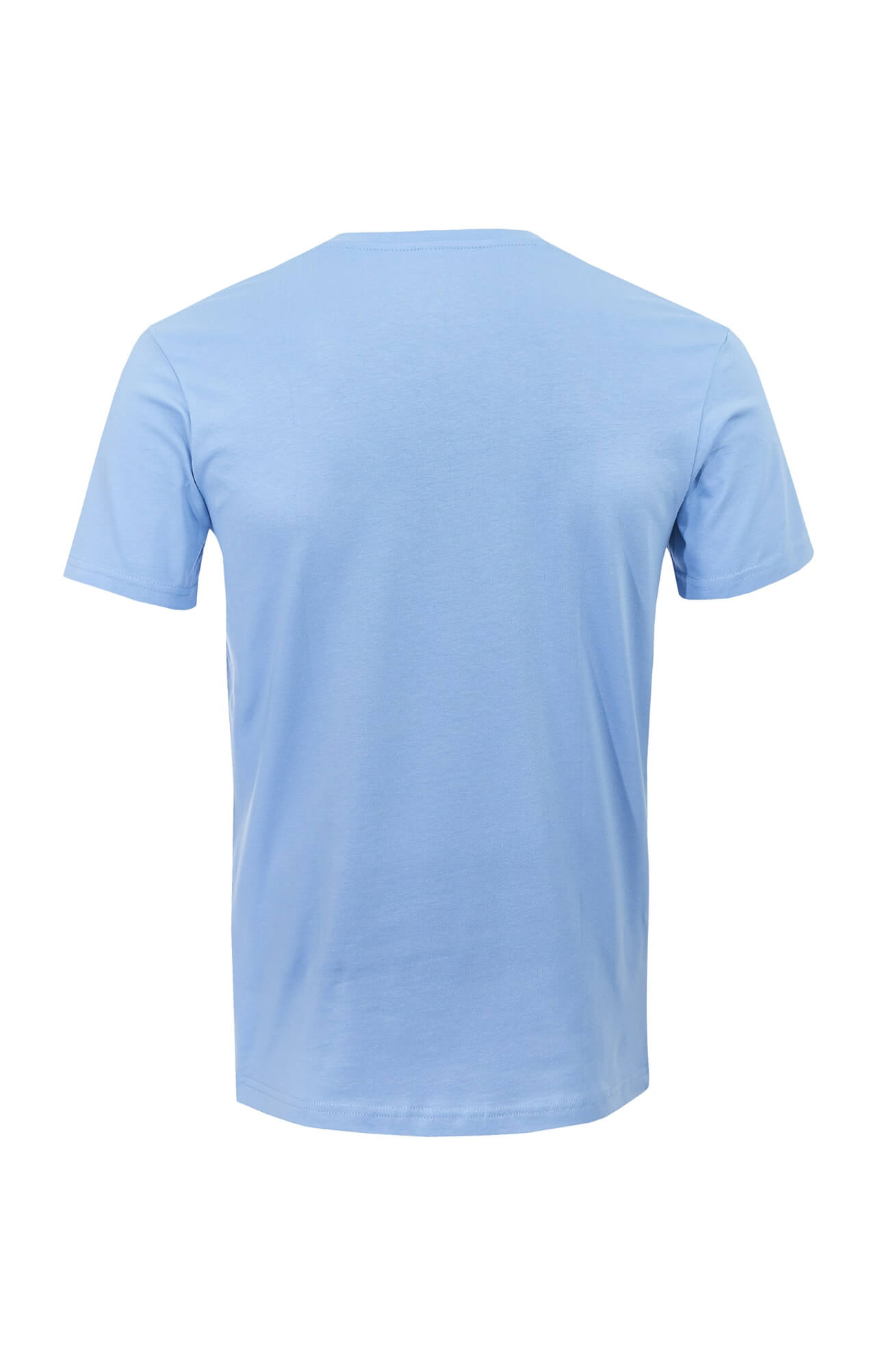 62106 Футболка мужская светло-голубая LUXE  Одежда для официантов  размер XXL  - Вид №3