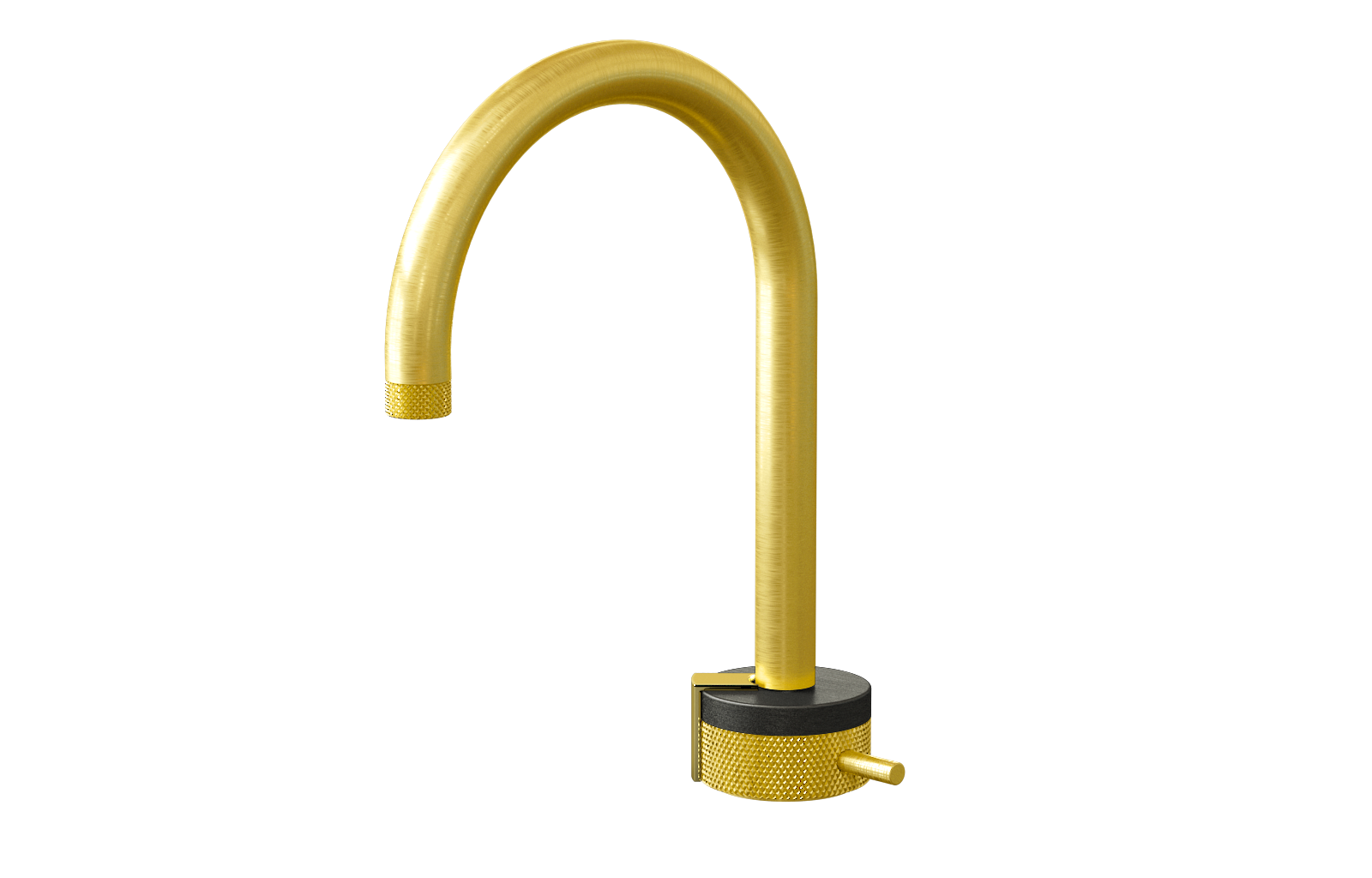 E-11502-R1BOX-L2PB-BB Однорычажный прогрессивный смеситель для раковины - излив 16см GRAFF MOD+