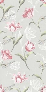 Норфолк Цветы серый 11084T 30х60 Kerama Marazzi 